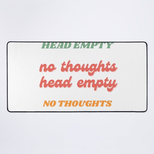 Item preview, No thoughts head empty designed and sold by Sam Artist.