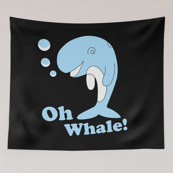 Item preview, Oh Whale Quotes | Funny Whale designed and sold by tsse.