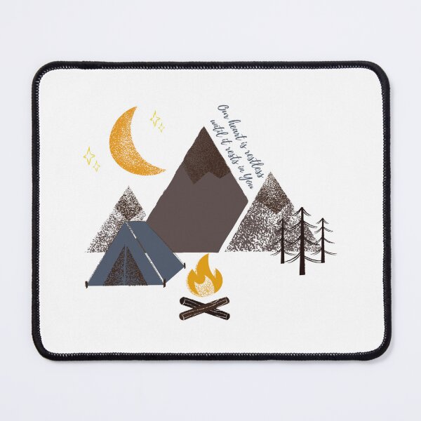 Item preview, Our Heart is Restless... // St Augustine designed and sold by CarolineTherese.