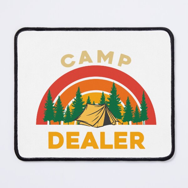 Item preview, Camp Dealer - Camping lovers designed and sold by sleeksy.