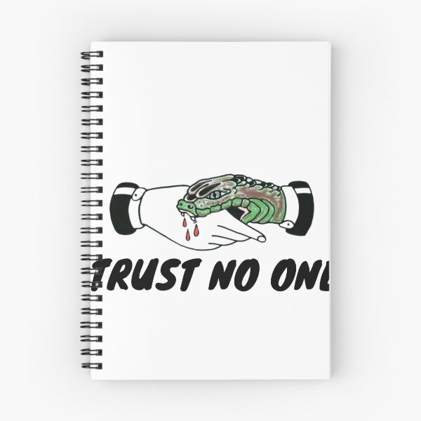 Item preview, TRUST NO ONE  designed and sold by Dysignia.