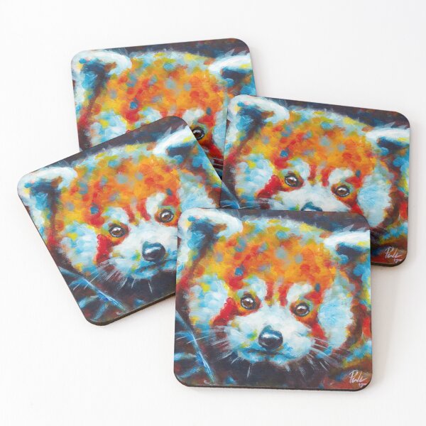 Item preview, Red Panda Painting - A Realisation designed and sold by ArtByPMW.