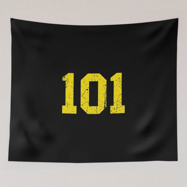 Item preview, Lucky Number Vintage Sports Fan Jersey 101 Classic T-Shirt designed and sold by heajosephgi3.