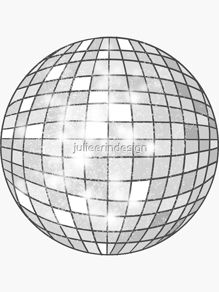 Pink Disco Ball Sticker for Sale by TheChazCav