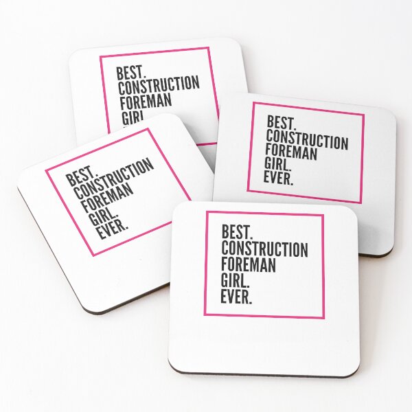 Item preview, Best Construction Foreman Girl Ever For An Awesome Construction Foreman designed and sold by SVPOD.