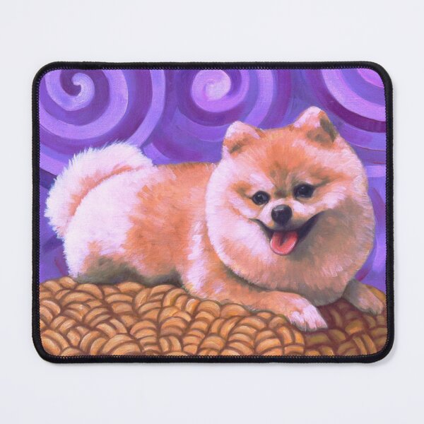 Item preview, Cute Pomeranian Art (Purple) designed and sold by studioaegis326.