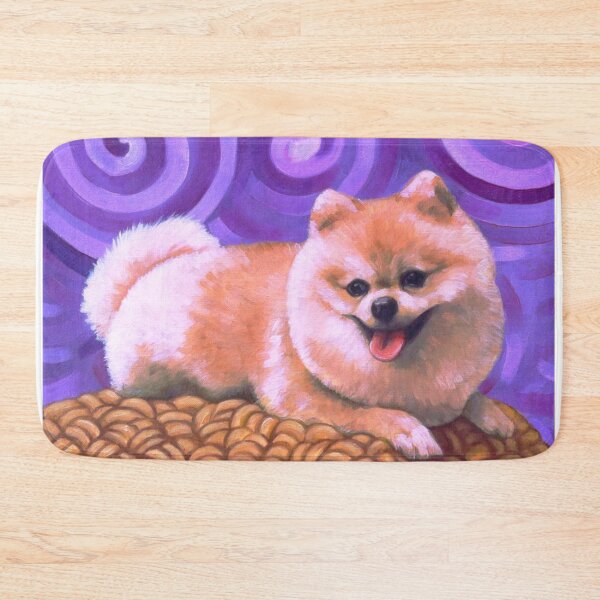 Item preview, Cute Pomeranian Art (Purple) designed and sold by studioaegis326.