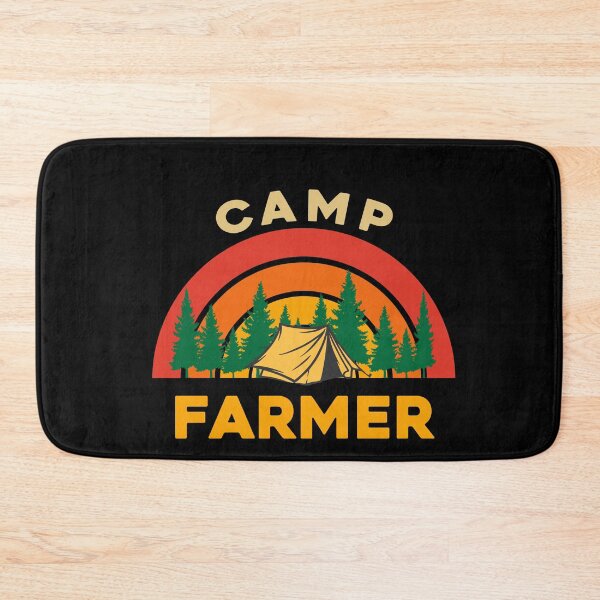 Item preview, Camp Farmer Design for Camping Lovers designed and sold by sleeksy.