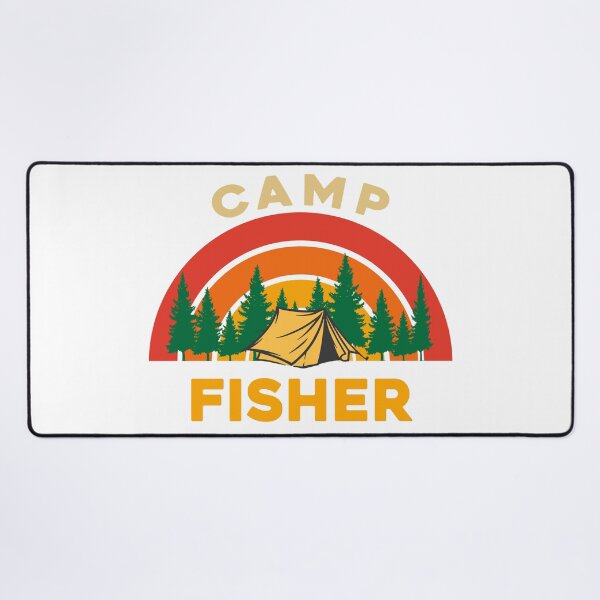 Item preview, Camp Fisher Design for Camping Lovers designed and sold by sleeksy.