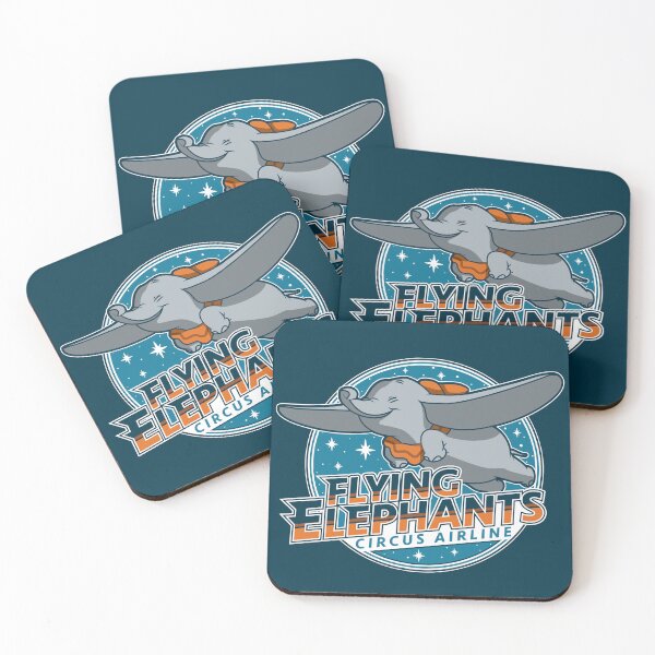 Item preview, Flying Elephant Circus Airlines designed and sold by Erika Verge.