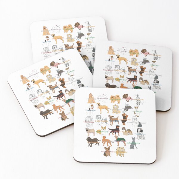 Item preview, A to Z Dog Breeds  designed and sold by HayleyHalo.