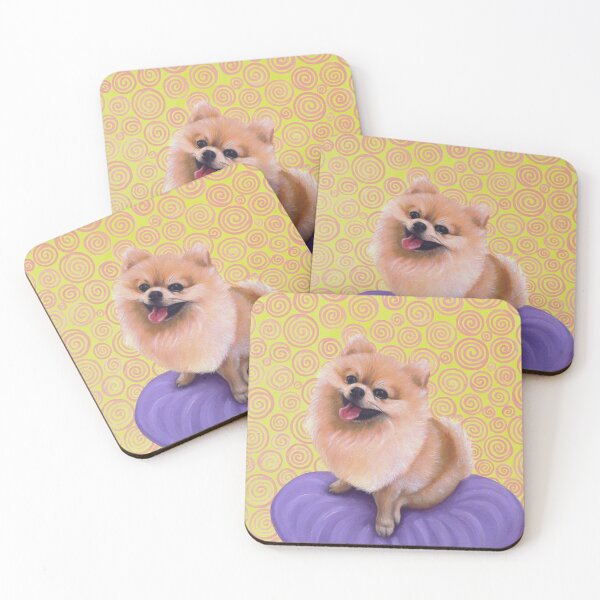 Item preview, Cute Pomeranian Art (Yellow) designed and sold by studioaegis326.