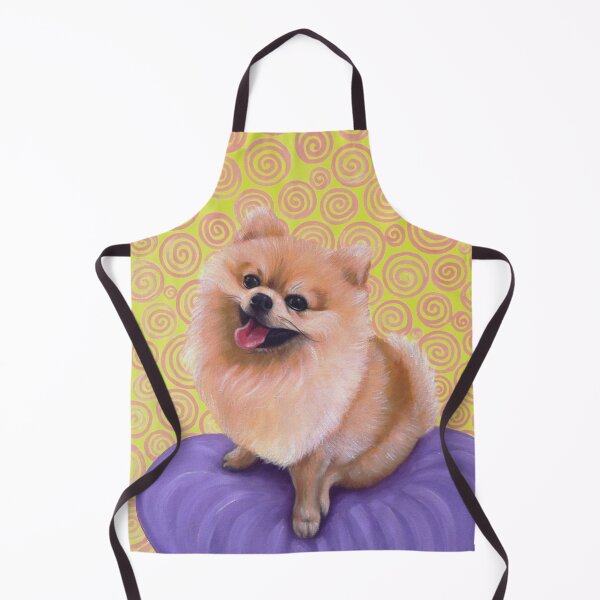 Item preview, Cute Pomeranian Art (Yellow) designed and sold by studioaegis326.