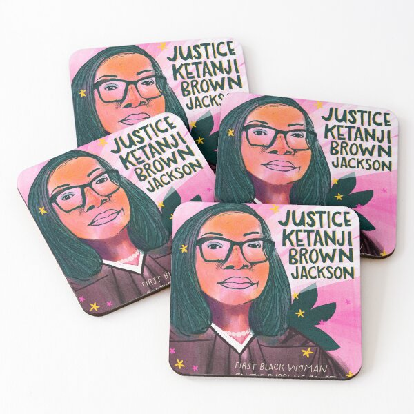 Item preview, Justice Ketanji Jackson Brown designed and sold by Kathy Osborne Studio.
