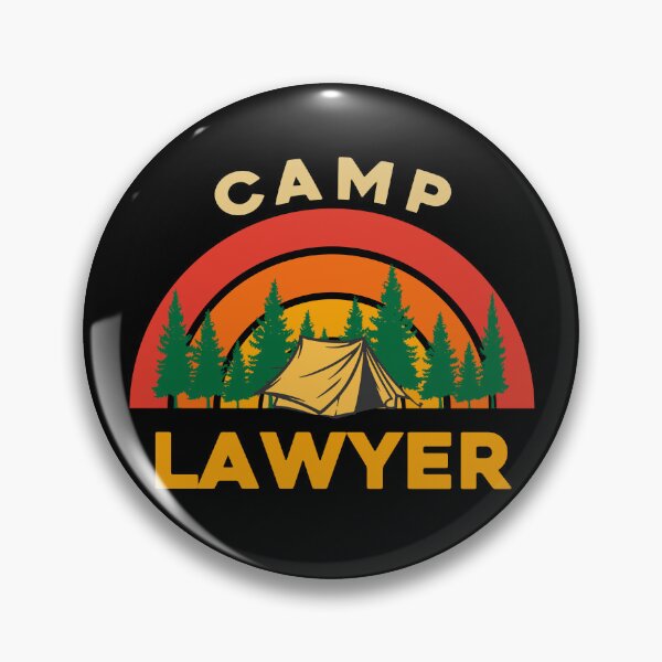 Item preview, Camp Lawyer Design for Camping Lovers designed and sold by sleeksy.