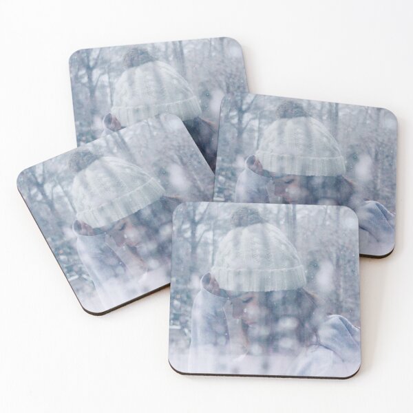 Item preview, Photograph: girl in snow designed and sold by Brokeartisttt.