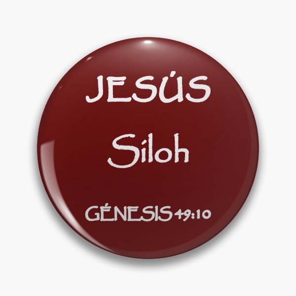 Item preview, Genesis 49:10 Jesus Shiloh Spanish Bible Verse designed and sold by NombresDeJesus.
