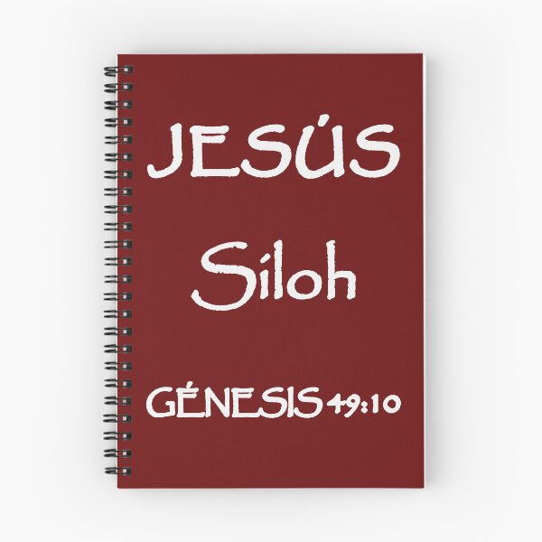 Item preview, Genesis 49:10 Jesus Shiloh Spanish Bible Verse designed and sold by NombresDeJesus.