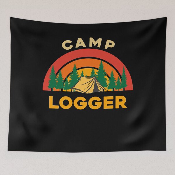 Item preview, Camp Logger Design for Camping Lovers designed and sold by sleeksy.