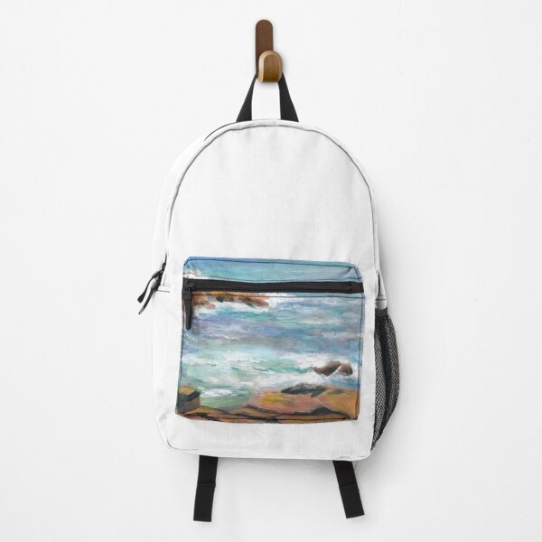 Item preview, CAPE NEDDICK MAINE SHORELINE VIEW ACRYLIC PAINTING designed and sold by Roseann Meserve.