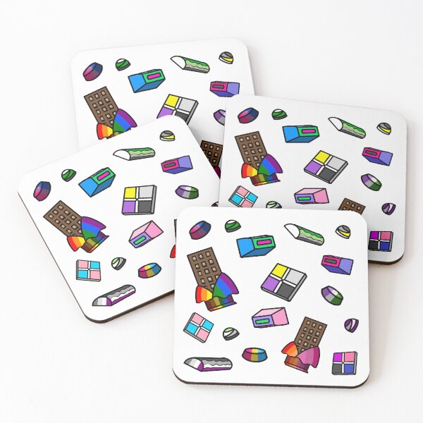 Item preview, Inclusive LGBT+ Pride Chocolate Candies designed and sold by CJ Vanderbeek.