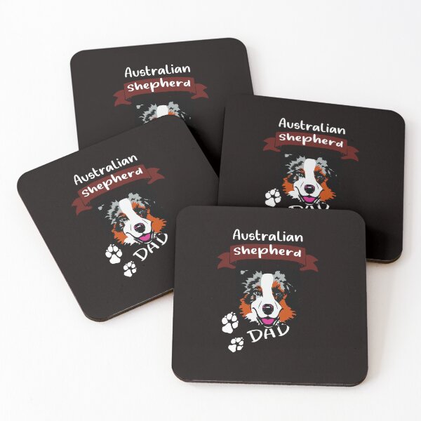 Item preview, Australian Shepherd Dad designed and sold by mraihan.