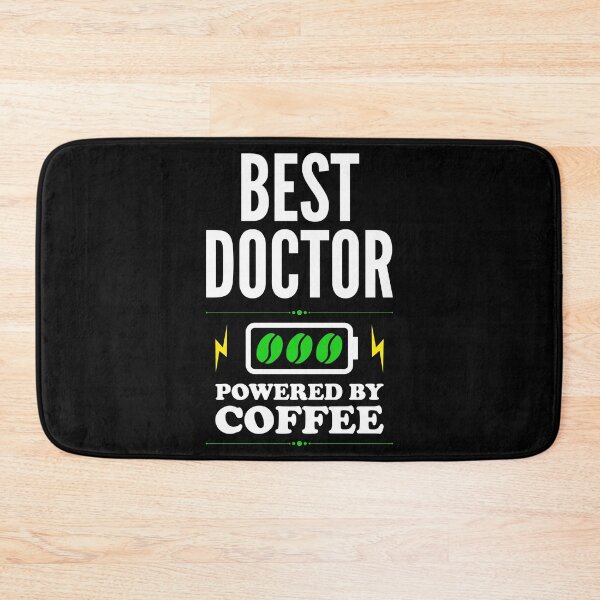 Artikelvorschau, Bester Arzt Powered By Coffee for Doctor entworfen und verkauft von SVPOD.