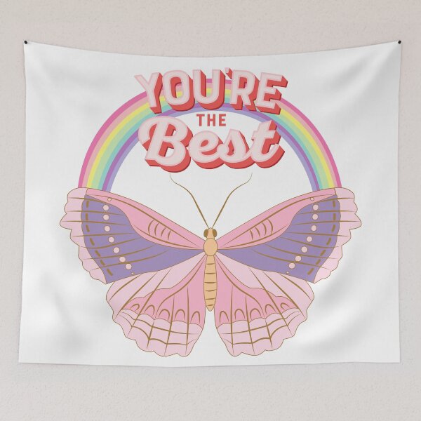 Item preview, You're the best- Rainbow Butterfly  designed and sold by Anxatzi.