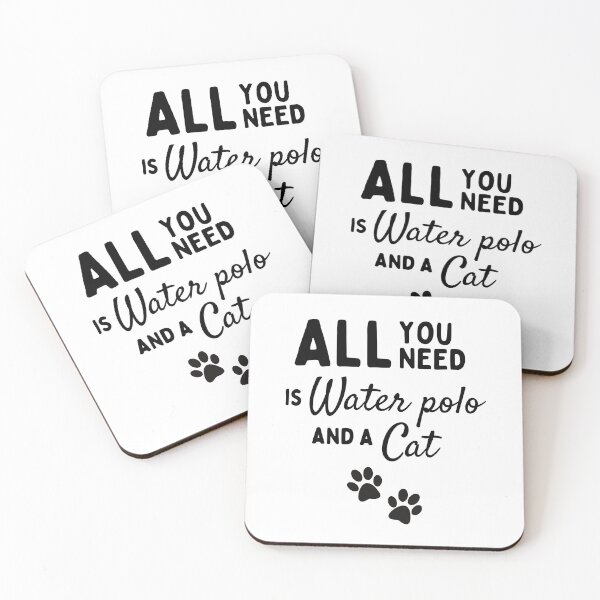 Artikelvorschau, Alles, was Sie brauchen, ist Wasserball und eine Katze entworfen und verkauft von TheGreenGoat.
