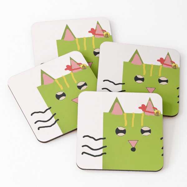 Item preview, Block cat with bell designed and sold by Minnie3d.