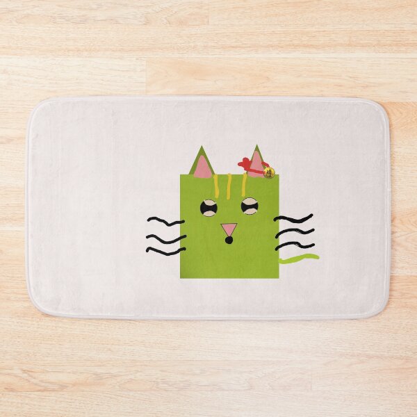 Item preview, Block cat with bell designed and sold by Minnie3d.