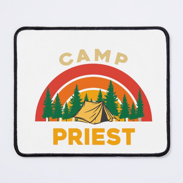 Item preview, Camp Priest Design for Camping Lovers designed and sold by sleeksy.