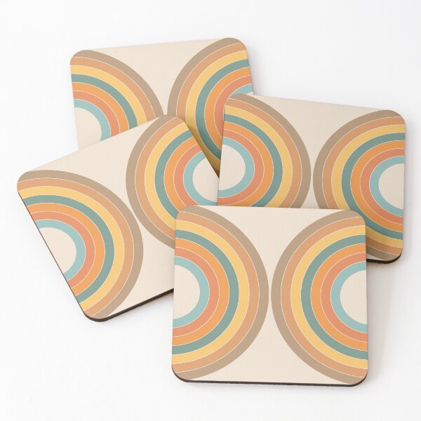 Item preview, Double semicircles in retro style designed and sold by BattaAnastasia.