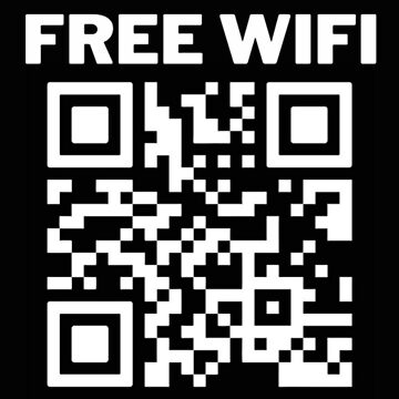 Trackable Rick Roll 'Free WiFi' QR Code Prank Stickers - Track