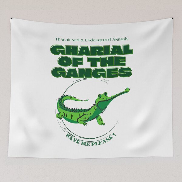 Item preview, Gharial of The Ganges designed and sold by yassooarts.