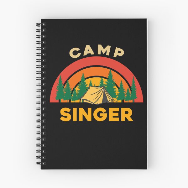 Item preview, Camp Singer Design for Camping Lovers designed and sold by sleeksy.