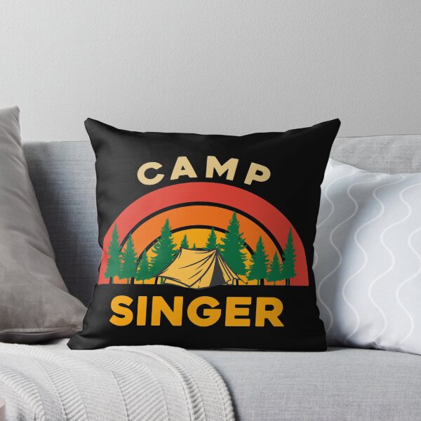 Item preview, Camp Singer Design for Camping Lovers designed and sold by sleeksy.