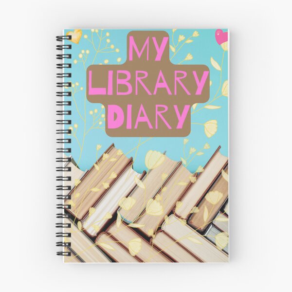 Item preview, My Library diary designed and sold by IviBlack.
