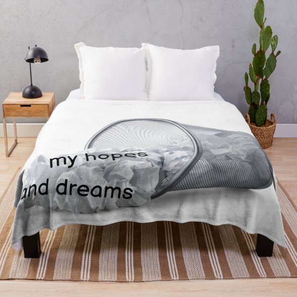 Item preview, My hopes and reams- Funny trash meme designed and sold by Anxatzi.
