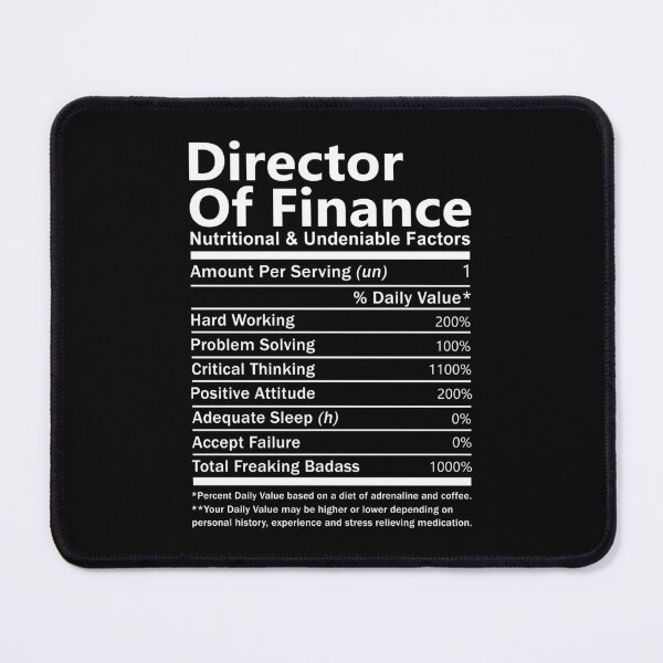 Item preview, Director Of Finance T Shirt - Nutritional And Undeniable Factors Gift Item Tee designed and sold by watkinsmat.