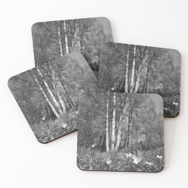 Item preview, Heartsease forest vertical bw designed and sold by Jouko Lehto Photography.