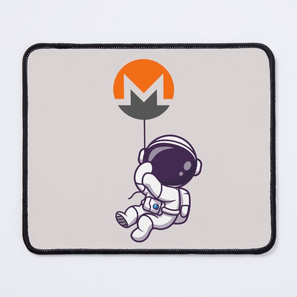 Item preview, Crypto Monero - Astronaut to the Moon designed and sold by Crypmetal.
