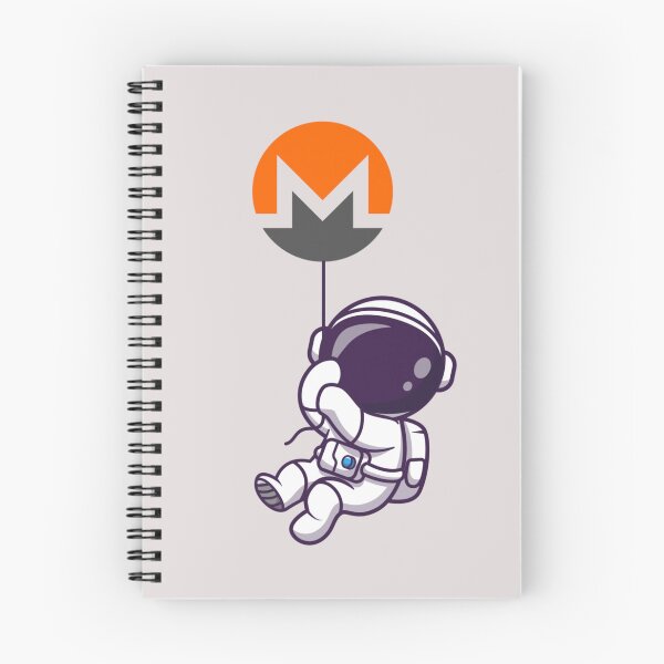 Item preview, Crypto Monero - Astronaut to the Moon designed and sold by Crypmetal.