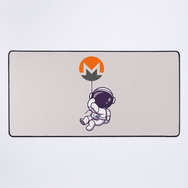 Item preview, Crypto Monero - Astronaut to the Moon designed and sold by Crypmetal.