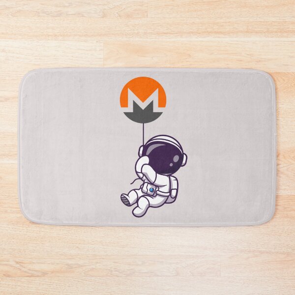 Item preview, Crypto Monero - Astronaut to the Moon designed and sold by Crypmetal.