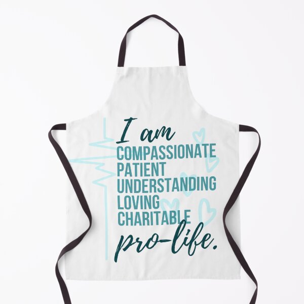 Item preview, I am Pro Life (blue) designed and sold by CarolineTherese.