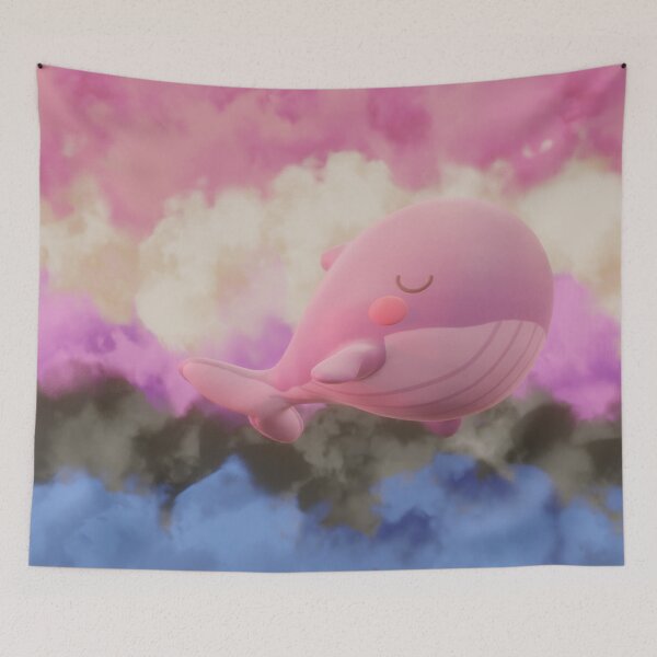 Item preview, Genderfluid Whalien designed and sold by korejoons.