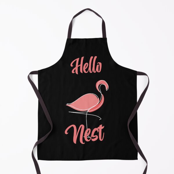 Item preview, HELLO NEST PINK FLAMINGO, BACK TO SCHOOL, so long preschool hello kindergarten designed and sold by TeyMank.