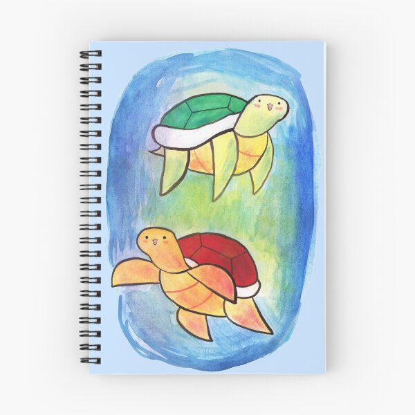 Item preview, Swimming Watercolor Turtles designed and sold by SaradaBoru.