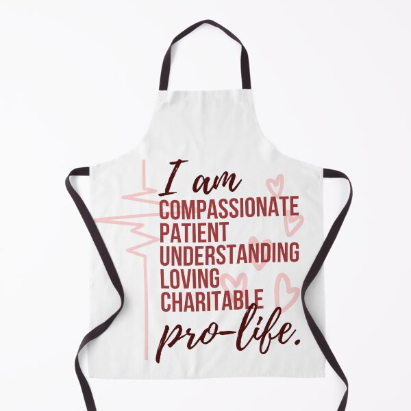 Item preview, I am Pro Life (red) designed and sold by CarolineTherese.